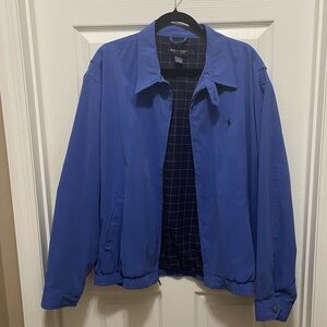 Ralph Lauren Men's Classic Blue Windbreaker